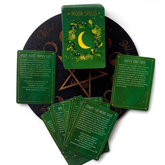 New The Practical Witch's Spell Deck Cards Metaphysical‎ Deck Tarot Psychic - Picture 1 of 2